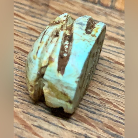 Vintage Hand Carved Egyptian Scarab Beetle Jewelry Bead - Picture 13 of 15